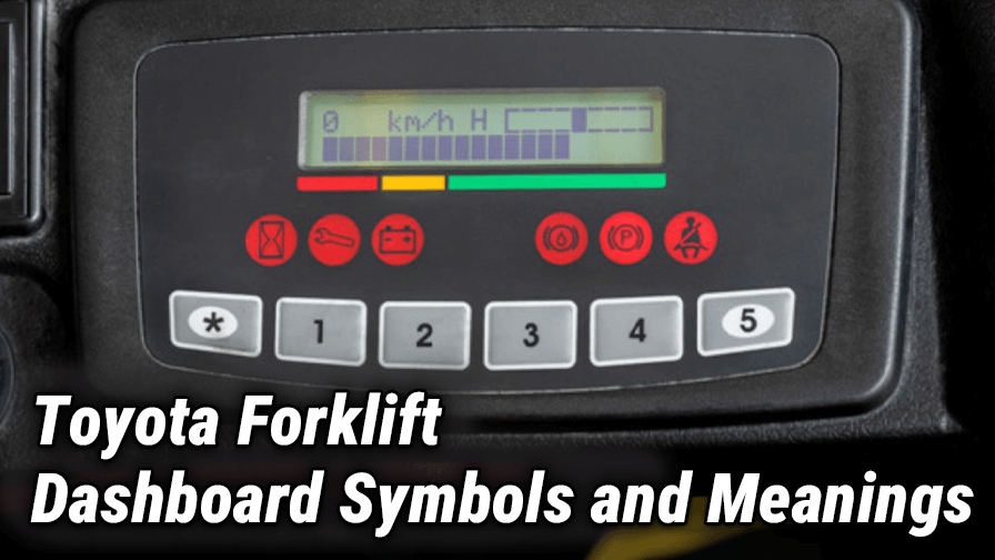 Toyota Forklift Dashboard Symbols and Meanings