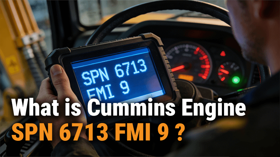 What is Cummins Engine SPN 6713 FMI 9 & How to Solve It?
