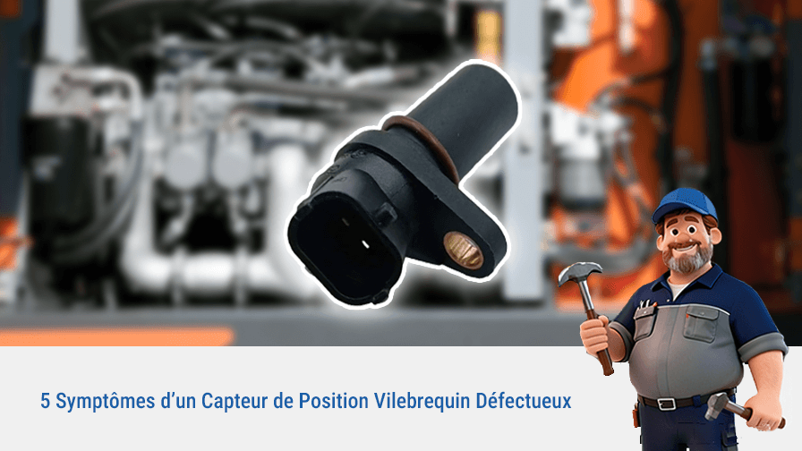 5 symptômes d’un capteur de position vilebrequin défectueux