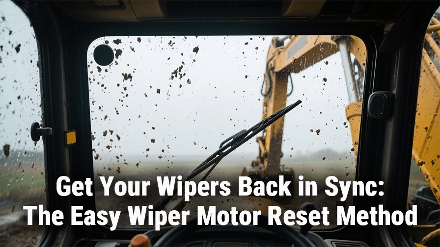 Get Your Wipers Back in Sync: The Easy Wiper Motor Reset Method