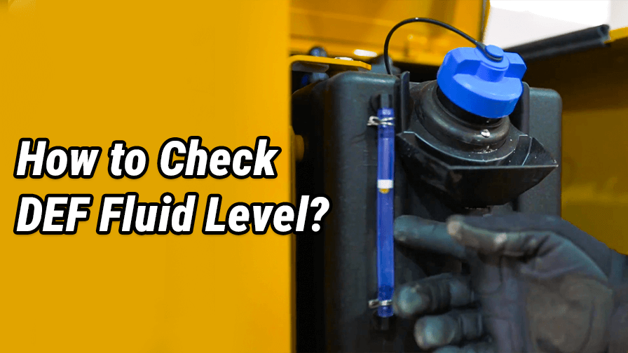 How to Check DEF Fluid Level?