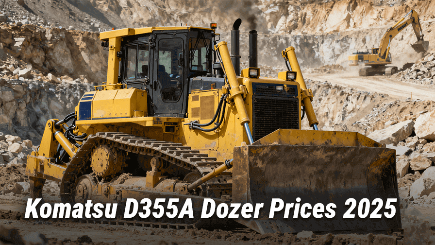 Used Komatsu D355A Dozer Prices 2025
