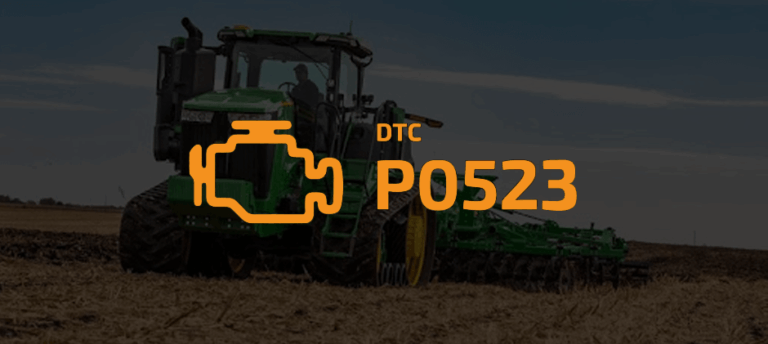 DTC P0523 – Engine Oil Pressure Sensor Circuit High