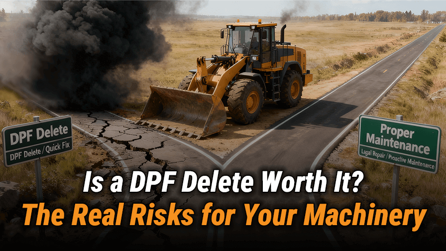 Is a DPF Delete Worth It? The Real Risks for Your Machinery