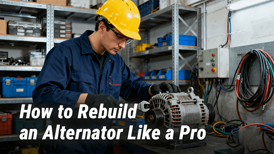 From Failure to Full Power: How to Rebuild an Alternator Like a Pro