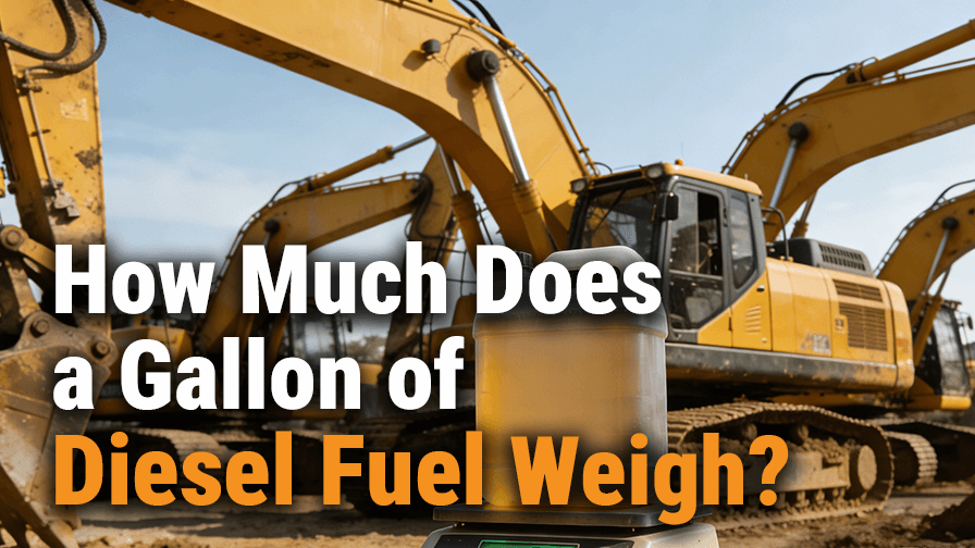 How Much Does a Gallon of Diesel Fuel Weigh?