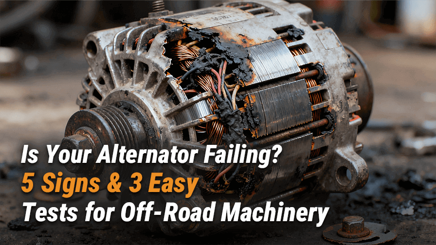 Is Your Alternator Failing? 5 Signs & 3 Easy Tests for Off‑Road Machinery