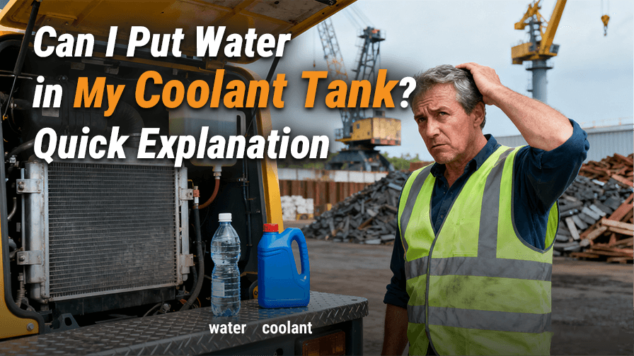 Can I Put Water in My Coolant Tank? Quick Explanation