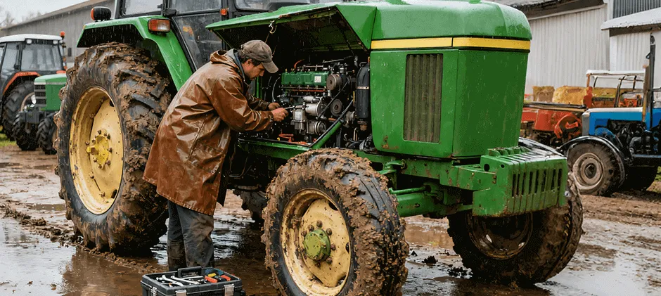 die Wartung von Dieselmotoren