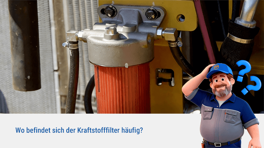 Wo befindet sich der Kraftstofffilter?