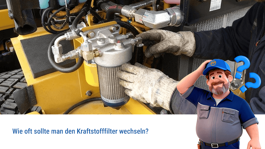 Wie oft sollte der Kraftstofffilter gewechselt werden?