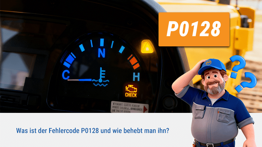 Was ist der Fehlercode P0128 und wie behebt man ihn?