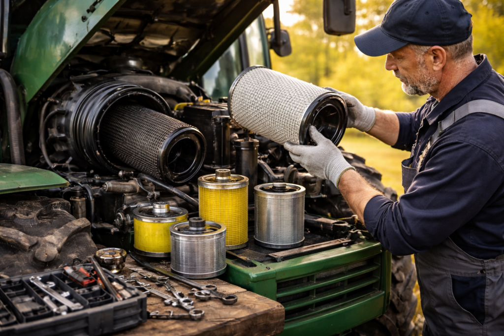 Filter und Wartungsteile