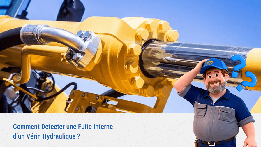 Comment Détecter une Fuite Interne d’un Vérin Hydraulique ?