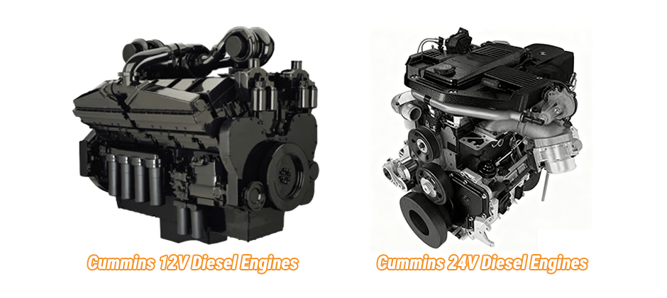 Cummins 12V and 24V Diesel Engines