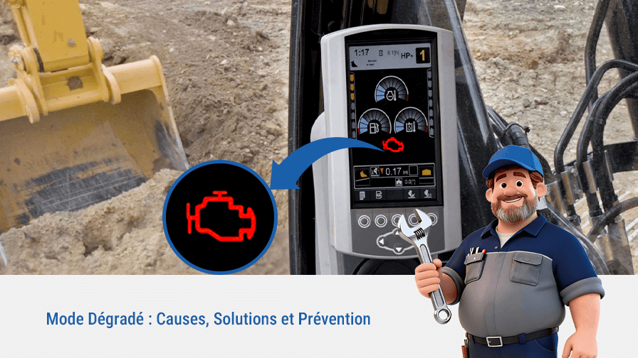 Mode Dégradé sur Engins de Chantier : Causes, Solutions et Prévention
