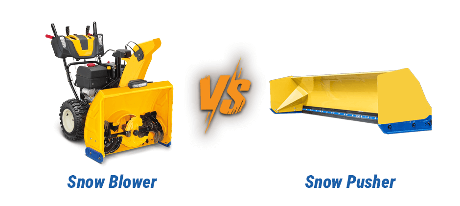 Snow Blower Vs Snow Pusher