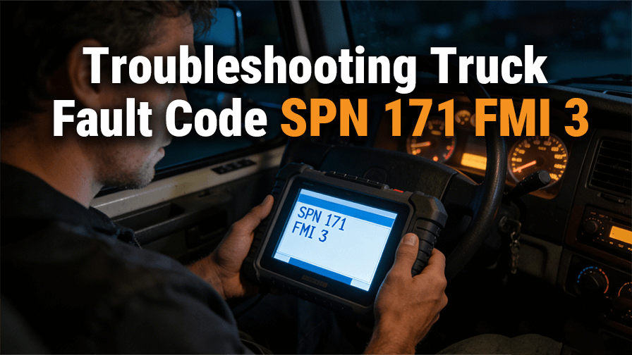 Troubleshooting Truck Fault Code SPN 171 FMI 3