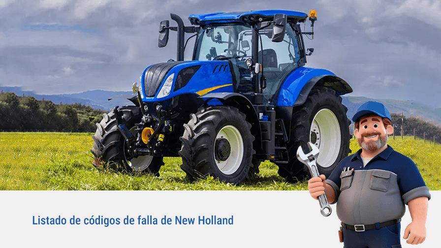 Códigos de Error y Símbolos de New Holland