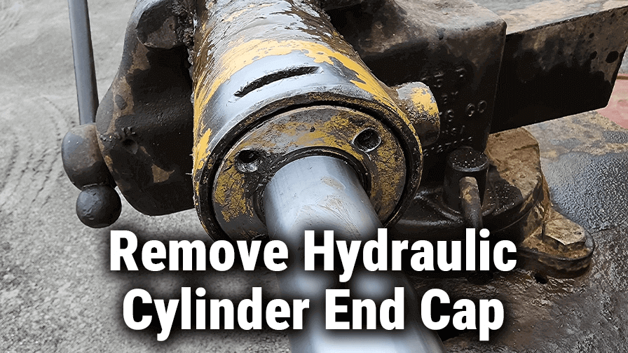 How to Remove Hydraulic Cylinder End Cap?