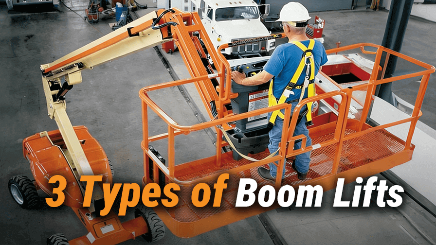 What Are the Different Types of Boom Lifts?
