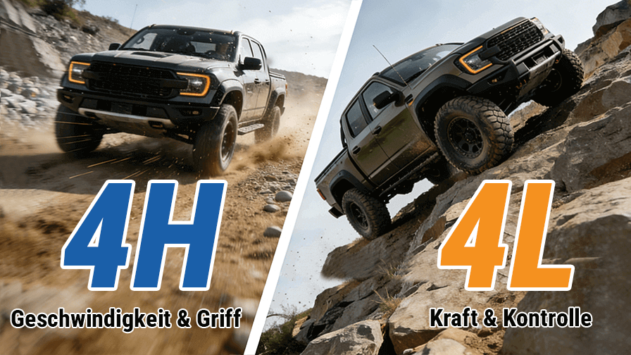 Wann man 4 High vs. 4 Low an Ihrer Offroad-Maschine verwendet