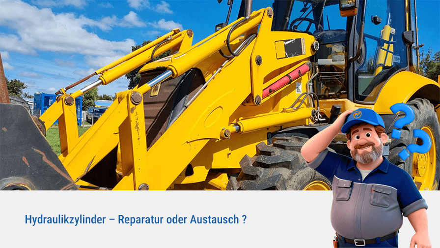 Hydraulikzylinder reparieren oder ersetzen: Wann welche Option sinnvoll ist