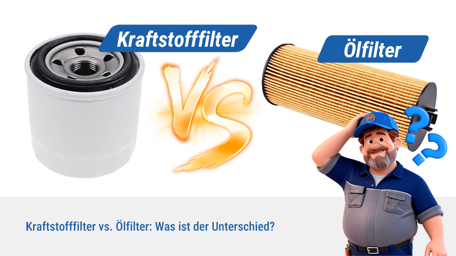Was ist der Unterschied zwischen einem Ölfilter und einem Kraftstofffilter?