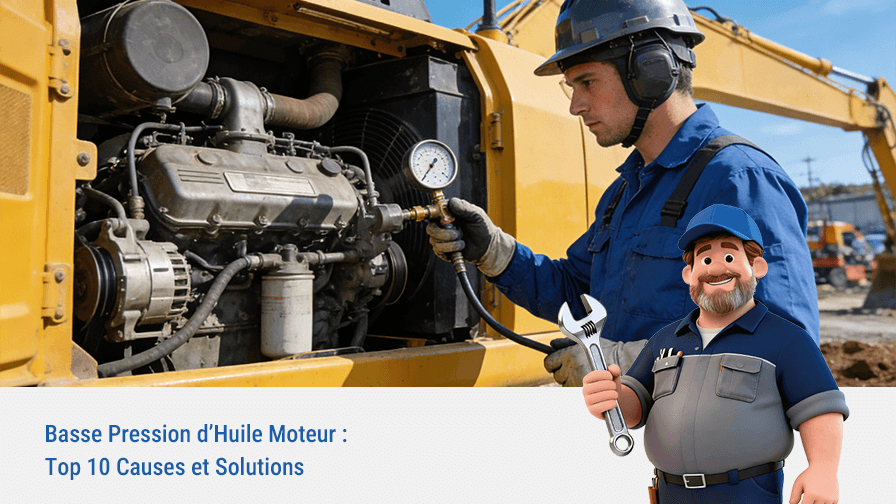 Basse Pression d’Huile Moteur : Top 10 Causes et Solutions