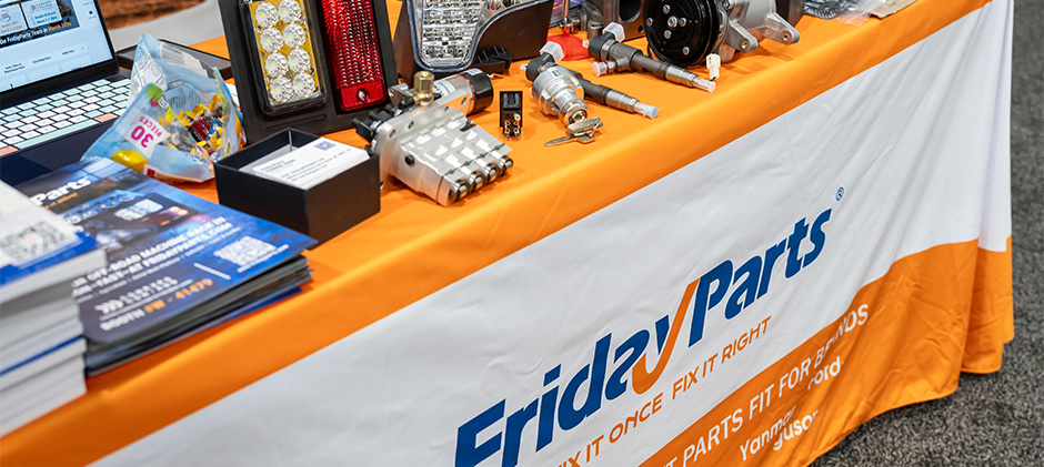 Hot-selling parts at Friday Parts trade show