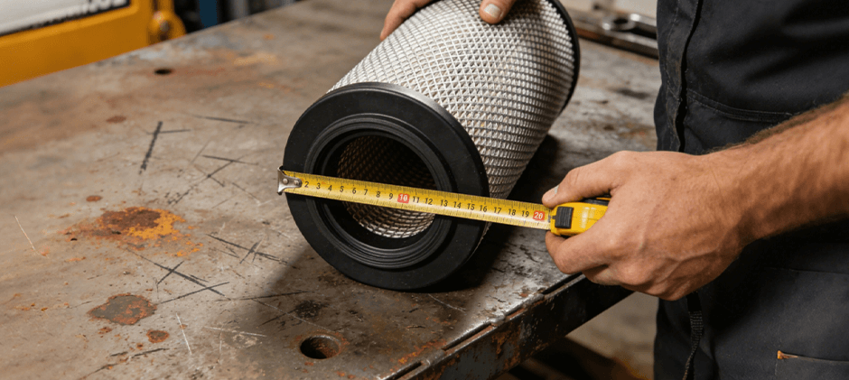 Measuring Air Filter