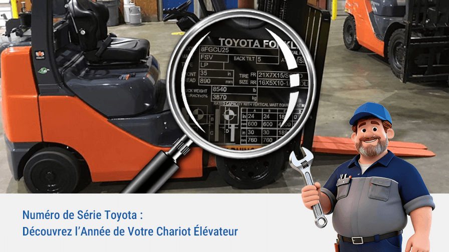 Numéro de Série Toyota : Découvrez l’Année de Votre Chariot Élévateur