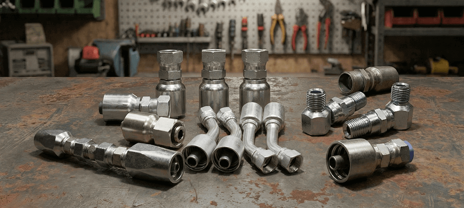 Types of Hydraulic Hose Fittings