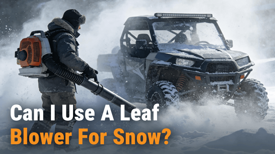 Can I Use A Leaf Blower For Snow?