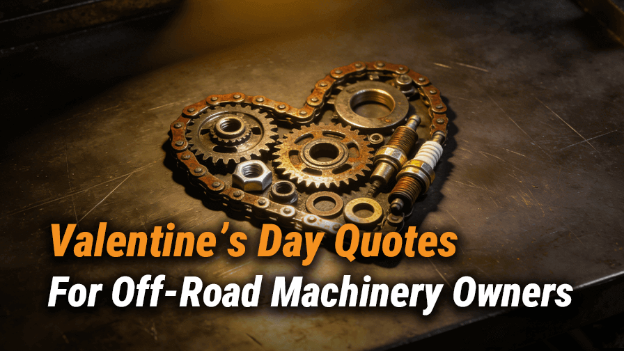 Valentine’s Day Quotes For Off-Road Machinery Owners