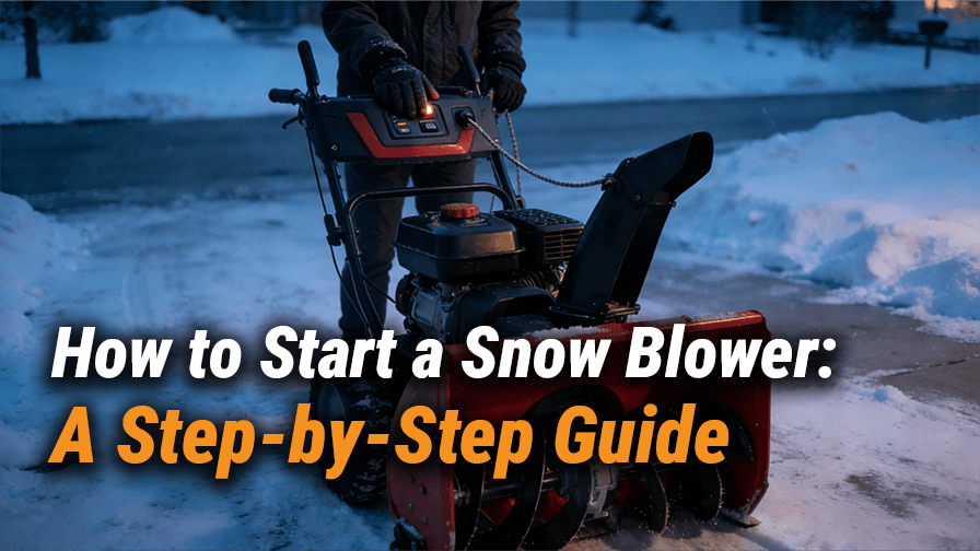 How to Start a Snow Blower: A Step-by-Step Guide