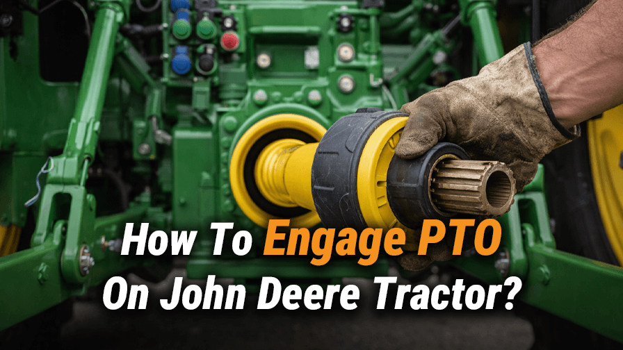How To Engage PTO On a John Deere Tractor?