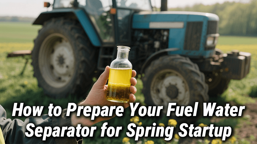 How to Prepare Your Fuel Water Separator for Spring Startup