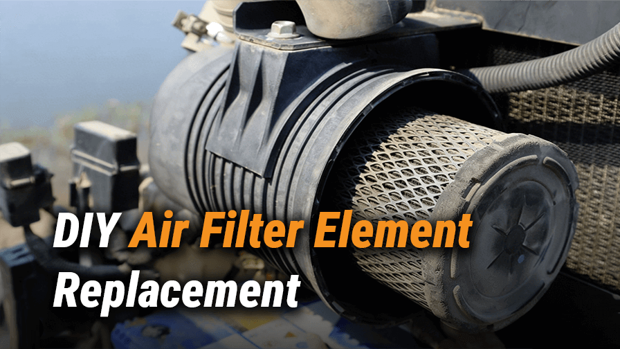DIY Engine Air Filter Element Replacement