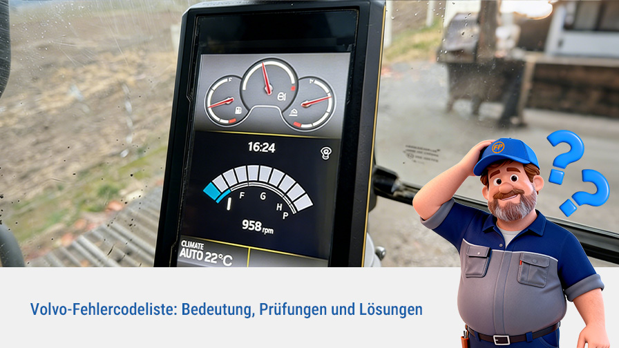Volvo-Fehlercodes: Bedeutungen, Prüfungen und Vorgehensweise