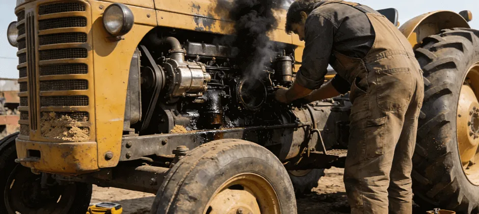 Typische Symptome bei Off-Road-Maschinen