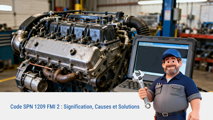 Code SPN 1209 FMI 2 : Signification, Causes et Solutions