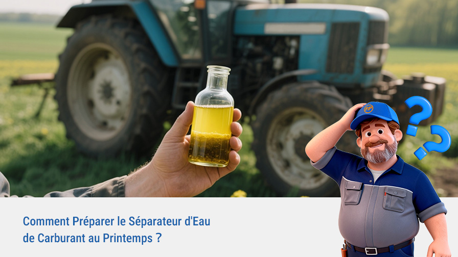 Comment Préparer le Séparateur d’Eau de Carburant au Printemps ?