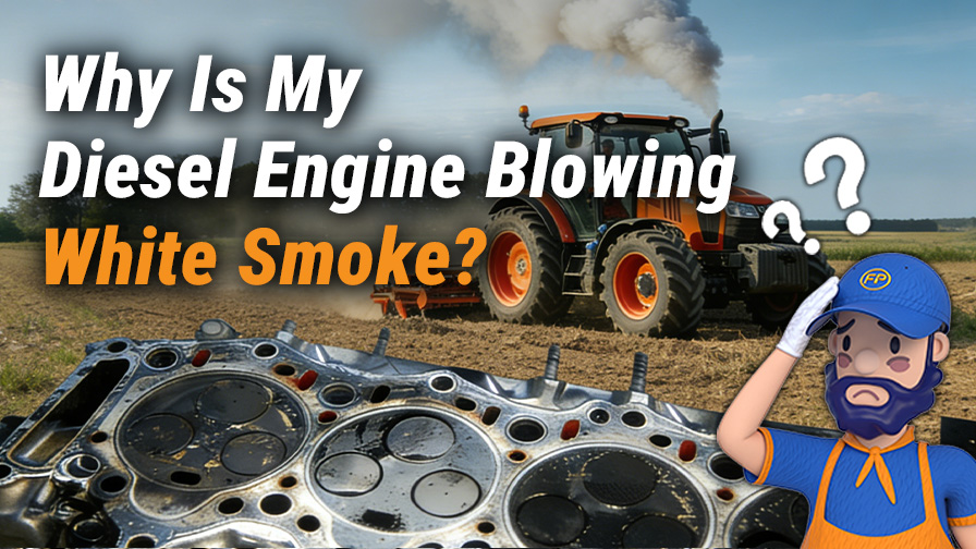 White Smoke from Diesel Engine When Accelerating Causes & Fixes