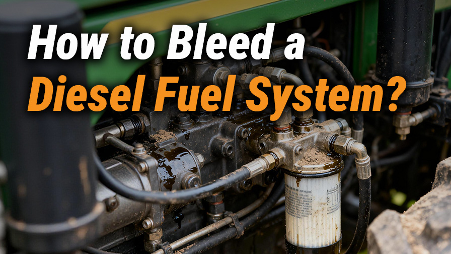 How to Bleed Diesel Fuel System?