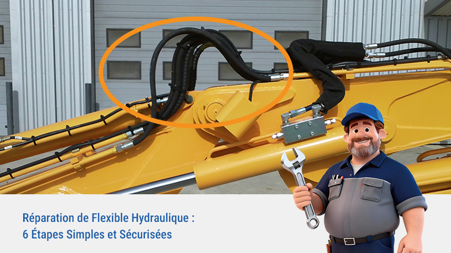 Réparation de Flexible Hydraulique : 6 Étapes Simples et Sécurisées