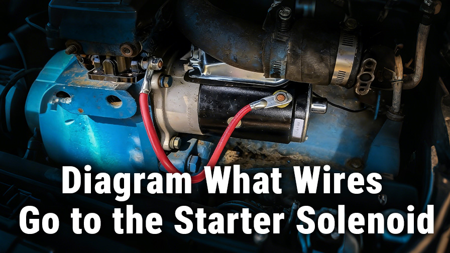 Diagram What Wires Go to the Starter Solenoid