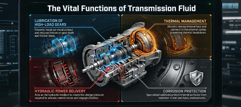 The Vital Functions of Transmission Fluid
