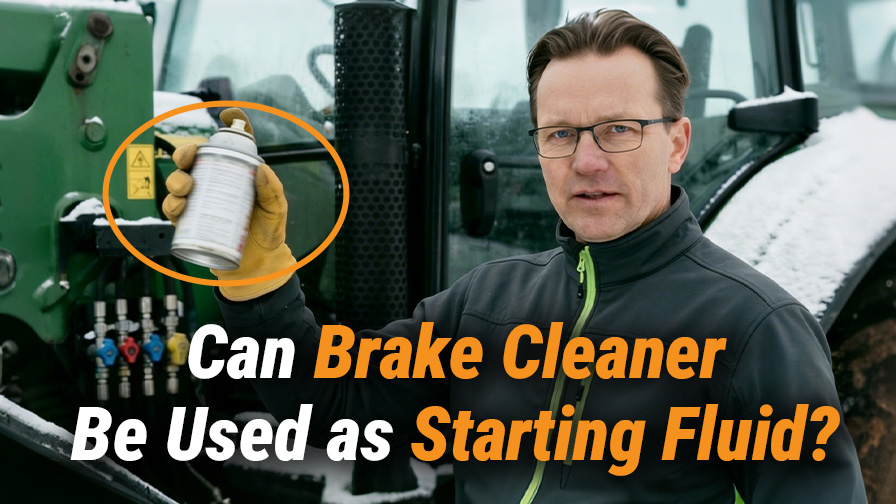 Can Brake Cleaner Be Used as Starting Fluid?