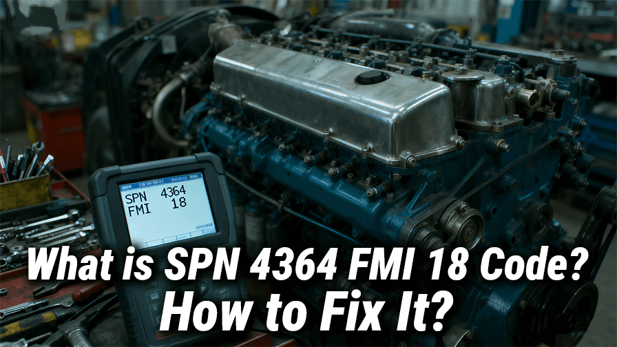 What is SPN 4364 FMI 18 Code? How to Fix It?